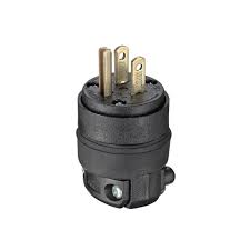 Leviton 15 Amp 125 Volt Rubber Grounding Plug R70 515pr 00r Plugs Things To Sell Blade