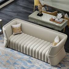 Something exceptional that not only adds outdoor living but is nice to look at and really takes your backyard to the next level. 90 6 Modern Off White Upholstered Genuine Leather Sofa 3 Seater Sofa Luxury Sofa