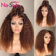 That's why it looks great on almost any base hair color. Kinky Curly Wig For Black Women Honey Blonde Lace Front Human Hair Wigs Pre Plucked Full Lace 360 Lace Frontal Wigs 150 Remy Human Hair Lace Wigs Aliexpress