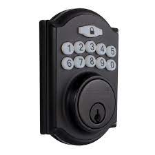 Whether you locked yourself out of your house, or just into experimenting with locks, check out this video to learn how to open a deadbolt door lock. Castle Matte Black Single Cylinder Electronic Keypad Deadbolt Keypad Deadbolt Deadbolt Black Singles