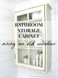 Small bathroom storage idea #1: Diy Bathroom Storage Cabinet Jaime Costiglio