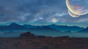 Free Photo Scenic View Landscape Lunar Mountain Free Download Jooinn