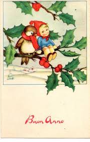 Ilclanmariapia Buon Anno Biglietti Di Natale Vintage Carte Di Natale Fatti In Casa Carta D Epoca