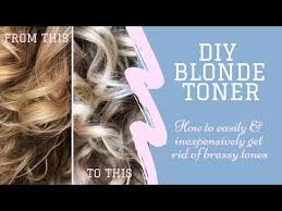 82 Diy Blonde Toner Remove Brassy Tones From Blonde Hair Youtube Blonde Toner Diy Hair Toner Brassy Hair