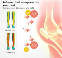 Schnurloses Knie-Massagegerät,Starke Akku Infrarot-Tiefenwärme zur  Kniegelenk-Schmerzlinderung,Laser-&Vibrationstherapie bei Arthritis,3  Wärmestufen 3 ...