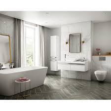 The fusuma range features wall tiles with distinctive textured plaster appearances that emulate contemporary style. Rockingham Grey Oak Matt Wall Floor Tile 600 X 150 Mm Pack Of 12 City Plumbing Supplies