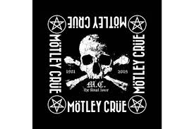 Dick Smith Motley Crue Bandana The Final Tour Band Logo New Official Black Scarves Motley crue logo patch official metal band merch new | ebay. motley crue bandana the final tour band logo new official black
