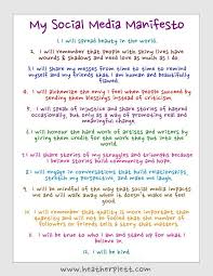 My Social Media Manifesto Heather Plett Manifesto Conversation Quotes Friendship Day Quotes