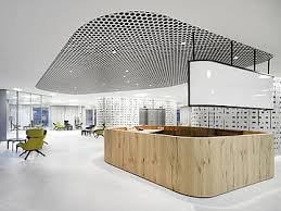 The interior ceiling is one of the most visible… Metal Ceilings Durlum Gmbh