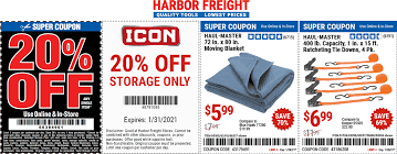 20% off (3 days ago) harbor freight 20% coupons printable. September 2021 20 Off A Single Item At Harbor Freight Tools Or Online Via Promo Code 66384901 Harborfreight Coupon Promo Code The Coupons App