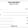 Generate your taxi receipt & template at any time. 1