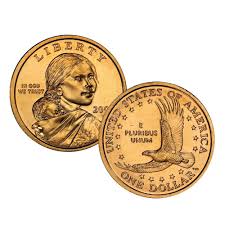 These coins have a copper core clad by manganese brass, giving them a distinctive golden color. 2006 P D Native American Sacagawea Golden Dollar 2 Coin Set Uncirculated At Amazon S Collectible Coins Store