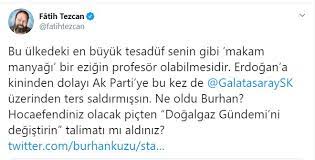 1 ocak 1955 ölüm tarihi: Feto Tension Between Yandas Tezcan And Burhan Kuzu