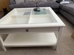 ✅ free delivery and free ikea glass tables. Ikea Large Glass Coffee Table With Drawer In Doncaster Fur 120 00 Zum Verkauf Shpock De
