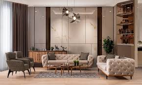 Rodos Krem Modern Koltuk Takimi Home