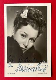 Postcard actress Marita Böhme, portrait, DEFA film