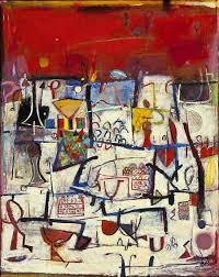 Where She Likes To Be By Wosene Kosrof Abstract Art Painting Art Painting African Art