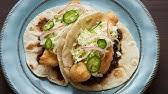Add cumin, 1 clove garlic, zest and juice of remaining1 lemon, cucumber and process until smooth, transfer to a. Beer Battered Fish Tacos Rachael Ray Show Youtube