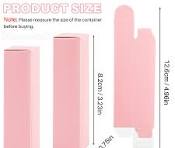 Amazon.com: Framendino, 50 Pack Pink Kraft Paper Lipstick ...