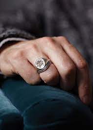 Rebus Symbols Of Significance The Rake Mens Rings Fashion Rings For Men Signet Ring Men