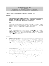 The deed of trust ia formed when you and one of your beneficiaries is on an equal partnership of the same estate. Supplemental Trust Deed Rcsn Deed Of Trust Real Estate Real Estate Law