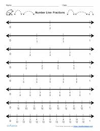 Ordering Fractions On A Number Line Worksheet Worksheets For All Clubdetirologrono Fractions Worksheets Number Line Ordering Fractions