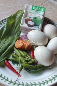 1 biji kelapa parut (boleh je guna kotak punya) 2 batang serai. Masak Lemak Cili Padi Telur Itik Yang Sangat Sedap Azie Kitchen