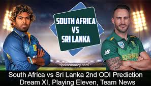 Find team live scores, photos, roster, match updates today. South Africa Vs Sri Lanka 2nd Odi Prediction Dream11 Playing Eleven