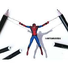 Artuniverse6 On Instagram Spider Man Homecoming Spiderman Homecoming Drawing Superhero Artwork Spiderman Art