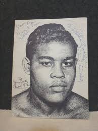 1970 JOE LOUIS DAY MARTHA LOUIS BILLY ECKSTINE JERRY BLOCKER AUTOGRAPH  PROGRAM +