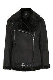 Faux Shearling Biker Jacket New In This Week New In Faux Shearling Jacket Faux Fur Biker Jacket Clothes