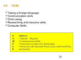 sample resume for daycare worker with