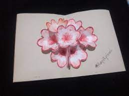 Enjoy making the 3d flower pop greeting card and present it to your dear ones. Diy 3d Flower Pop Up Card Steemit