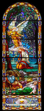 Jardin Des Oliviers Gethsemani Stained Glass Church Stained Glass Angel Stained Glass