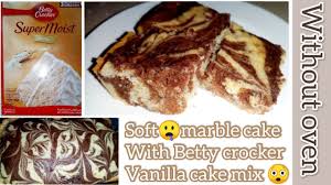 How long would it take to burn off 170 calories of betty crocker supermoist white cake mix, dry? Marble Cake With Betty Crocker Vanilla Cake Mix Without Oven ÙƒÙŠÙƒ Ø¨ÙŠØªÙŠ ÙƒØ±ÙˆÙƒØ± Ù…Ø§Ø±Ø¨Ù„ Byannieinakitchen Youtube