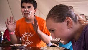 Livonia Spree: Pie-eating contest sponsored by Livonia Observer