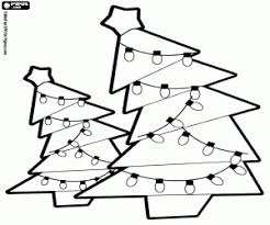 Arbol De Navidad Para Colorear E Imprimir Grandes