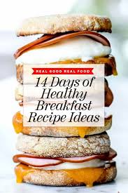 Morning meals that fit your n. 14 Days Of Healthy Breakfast Recipe Ideas Foodiecrush Com