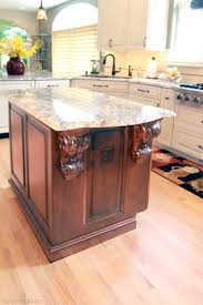 Custom Wood Stain Colors On Kitchen Island Cabinetry In Chester Springs Pennsylvania Ko Custom Kitchen Island Kitchen Island Cabinetry Custom Kitchen Cabinets