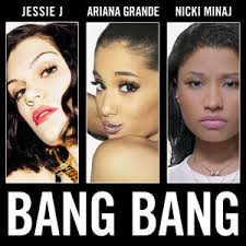 Jessie j & ariana grande bang bang into the room (i know you want it) bang bang all over you (i'll let you have it) wait a minute, let me take bang, cockin' it, queen nicki dominant, prominent it's me, jessie, and ari, if they test me, they sorry ride his uh like a harley then pull off in his ferrari if. Jessie J Ariana Grande Nicki Minaj Bang Bang Flac Mp3 320k éŸ³ä¹ç£åœº