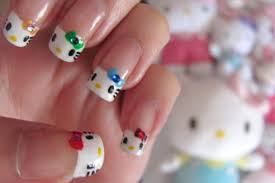 Hello kitty nail art is a fun way to bring out the kid in you. 15 Cat Nail Art Designs For The Kitty Lover That You Are