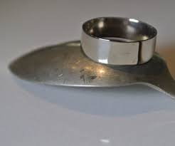 Sep 17, 2015 · place the handle of the spoon on the mandrel and use your strength to wrap the handle around the mandrel to create the basic ring shape. How To Make A Ring From A Silver Spoon 6 Steps With Pictures Instructables