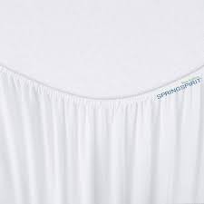 Still, there are some ways to cover a box spring utilizing bed skirt alternatives that you can diy. White Wrinkle Fading Resistant Dustproof Washable Alternates For Bed Skirt Springspirit Twin Xl Size Box Spring Cover With Smooth And Elastic Woven Material Shams Bed Skirts Bed Frame Draperies Bedding