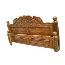 Innovation enterprises furniture solid teak wood hand carved royal king size double bed. Teak Wood Bed Headboard Feature Attractive Designs Colorful Look At Best Price Inr 10 K Piece Gujarat From Praful Traders Id 4973791