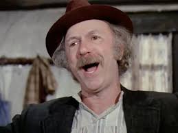 Grandpa Joe when Charlie found the golden ticket