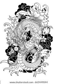 Japanese peoples also believed that this tattoo represents the balance of life as yin and yang do. Tribal Dragon Head Tattoos Dragon Head Tr Masquerade Ideas Dragon Tattoo Png Stunning Free Transparent Png Clipart Images Free Download