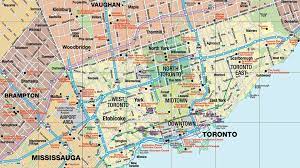 Toronto Street Map Pdf Greater Toronto Area Map Pdf