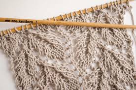 Check spelling or type a new query. How To Knit Lace Leaf Stitch The Blog Us Uk Leaf Knitting Pattern Lace Knitting Patterns Knitting