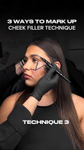 3 Ways to mark up the Cheek 🩶✔️, Which one do you prefer? Or would you use  the cannula?, Full lesson