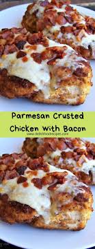 Maybe you would like to learn more about one of these? Parmesan Crusted Chicken With Bacon Delishfoodrecipes Com Rezeptideen Huhnchenrezepte Gefullte Hahnchenbrust Rezepte